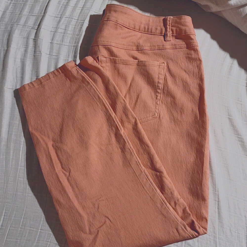 Rose color denim